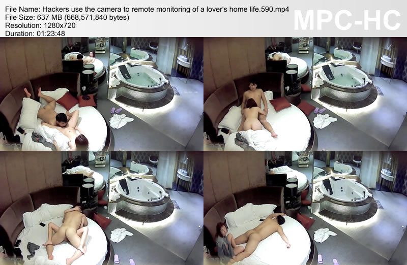 Hackers use the camera to remote monitoring of a lover's home life.590